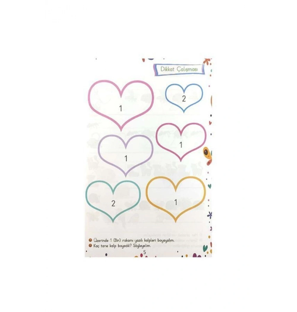 Okul Öncesi Dikkat Geliştiren Tatil Kitabım   Morşemsiye