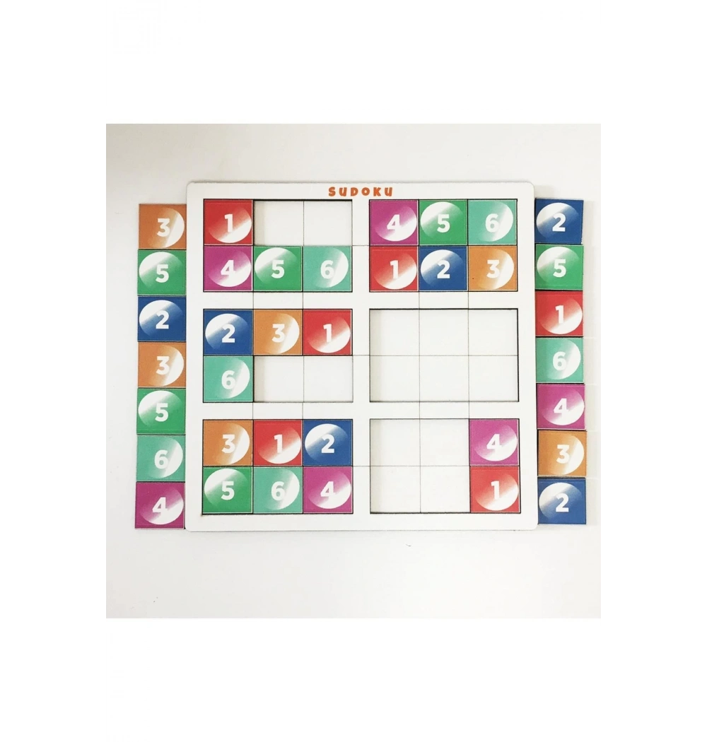 Sudoku  Eğitime Yardımcı  Ahşap Zeka Oyuncağı 9+ Yaş Ve Üzeri Moonbeavers