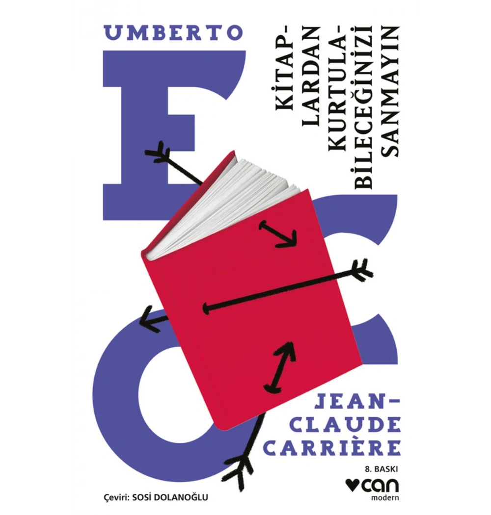 Kitaplardan Kurtulabileceğinizi Sanmayın  Umberto Eco  Can Yayın