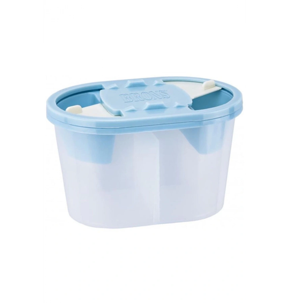 Brons Sulu Boya Fırça Temizleme Kabı Bölmeli Br-256