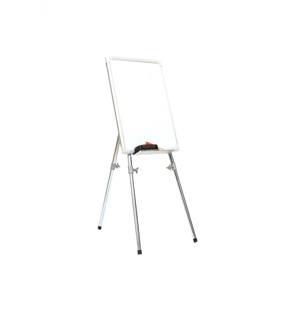 İnter 40*55 Elegant Çerçeve Laminant Y.Teles.Ayaklı Beyaz Yazı Tahtası Kod:Int-620