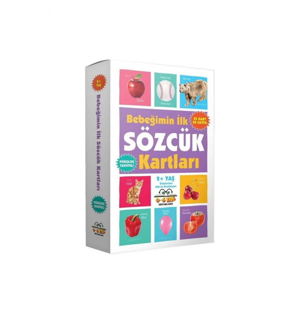 Bebeğimin İlk Sözcük Kartlari 2+Yaş 0-6 Yaş Yayınları