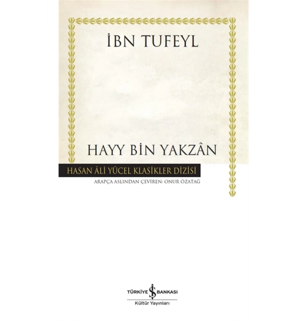 Hayy Bin Yakzan  İbni Tufeyl  İş Bankası