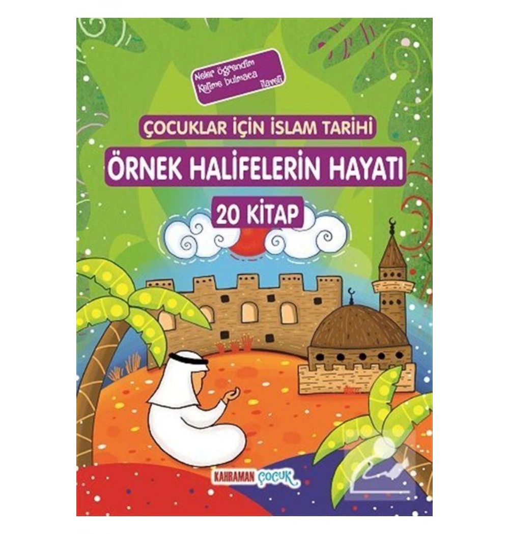 Örnek Halifelerin Hayatı 20 Kitap Set   Kahraman