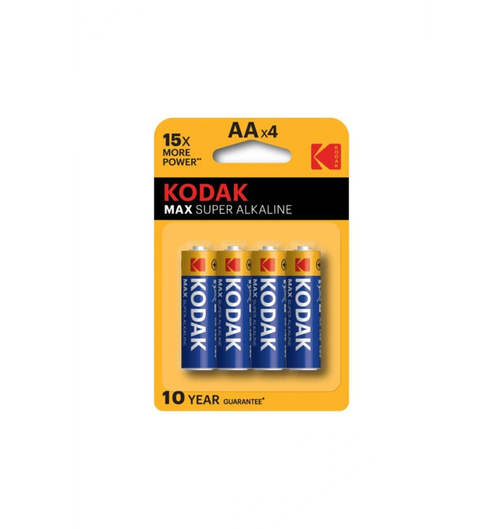 Kodak Max 4 Adet Alkalin Kalem Pil Aa 281320