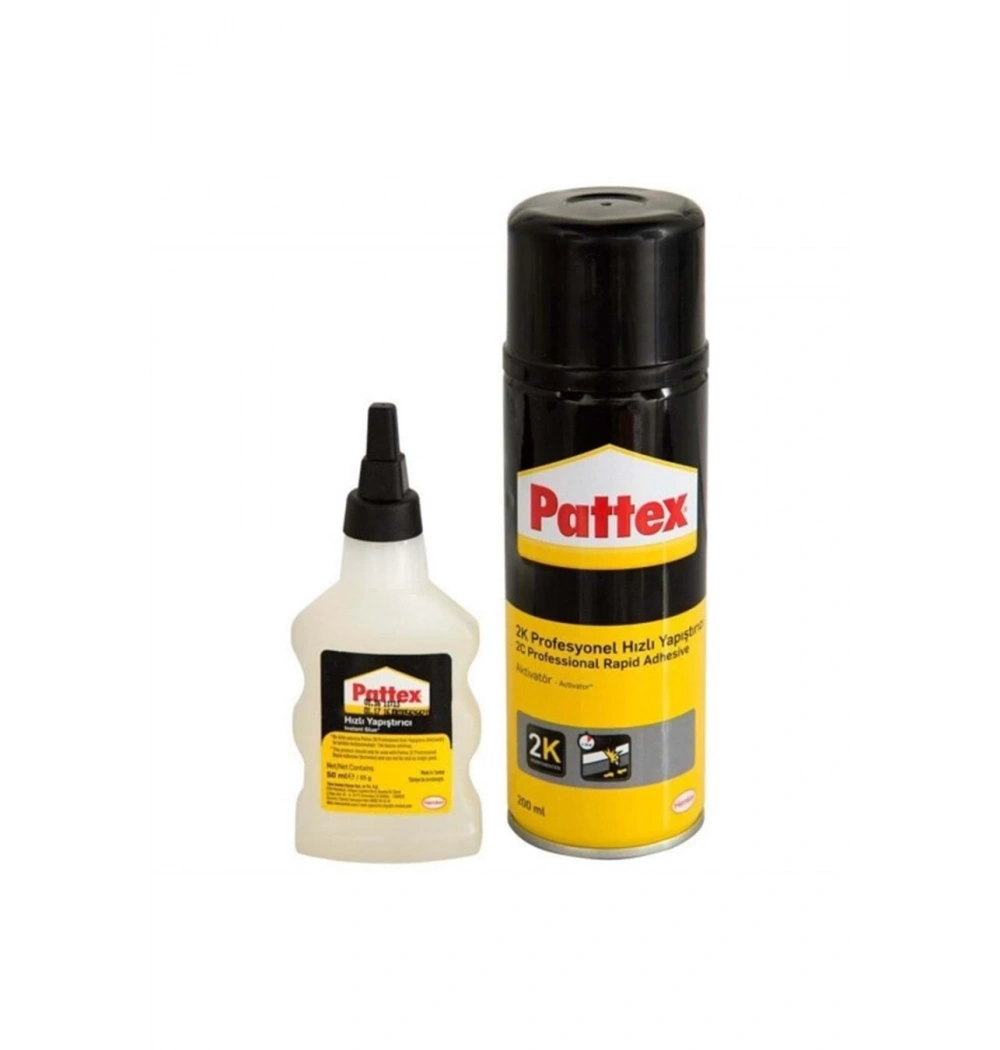 Henkel Pattex 2k Hizli Yapiştirici 200+sprey 50 Ml