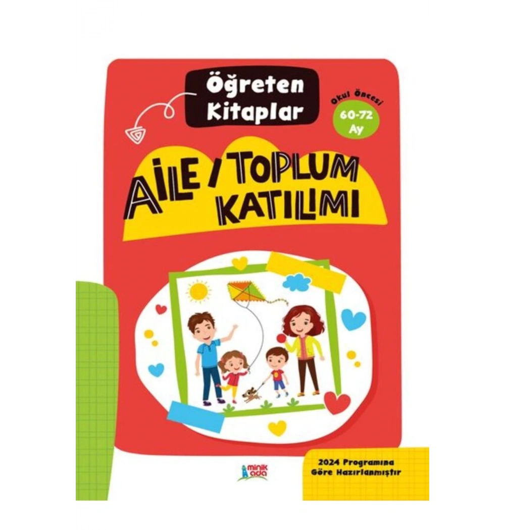 Öğreten Kitaplar 8 Kitap Set 60-72 Ay  Minik Ada