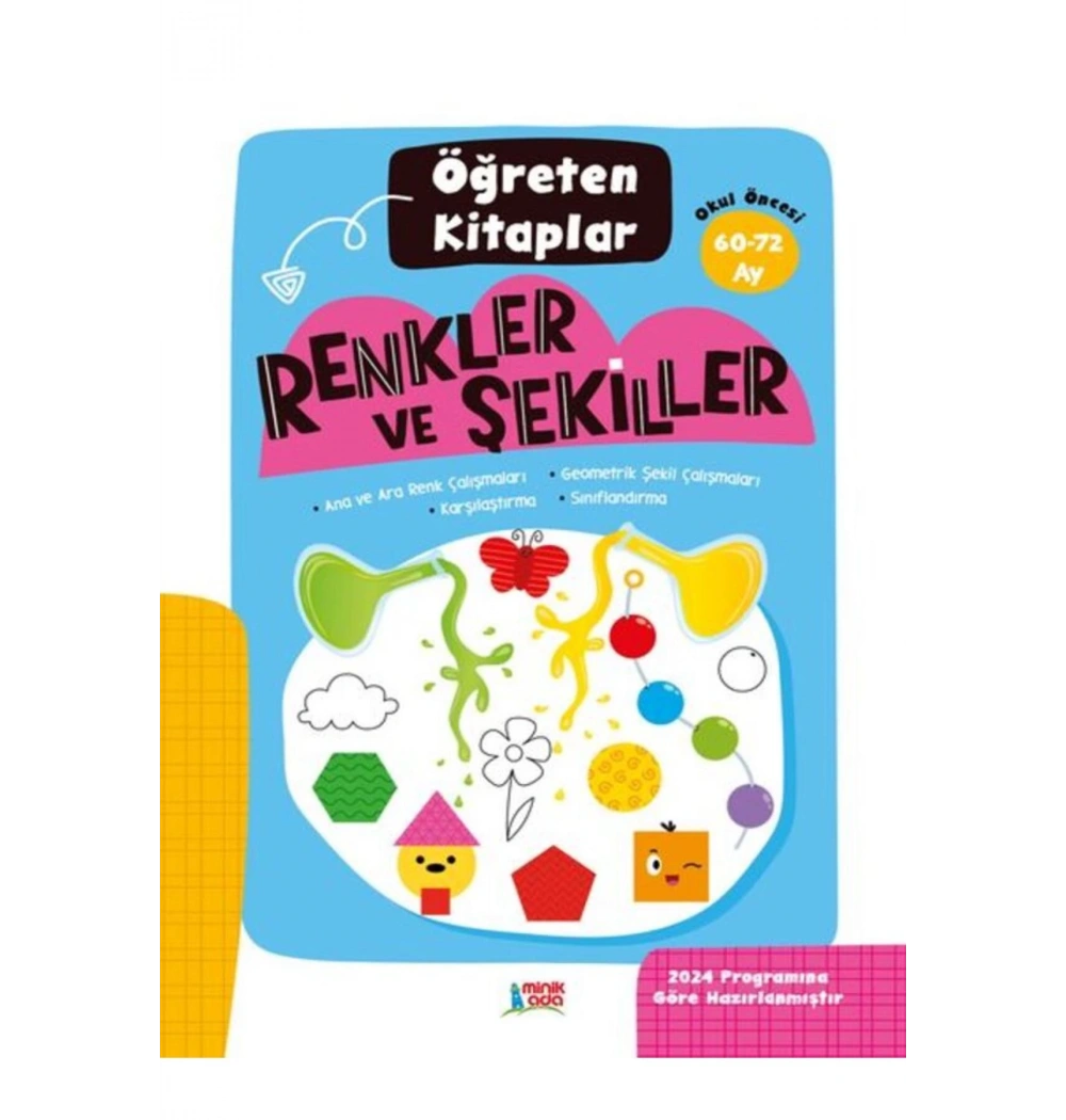 Öğreten Kitaplar 8 Kitap Set 60-72 Ay  Minik Ada