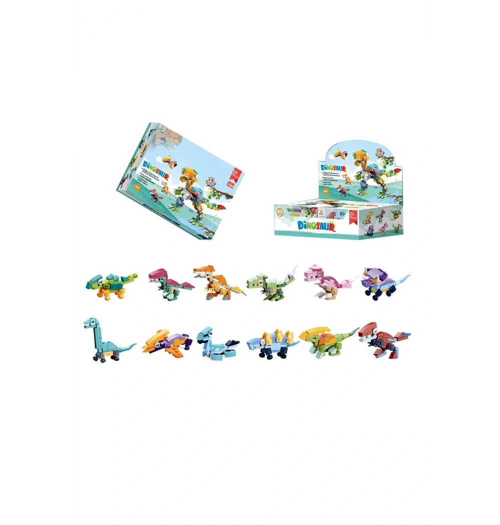 Lego Dinazorlar 12 In 1 1-34 Parça Kzl-Sm195B