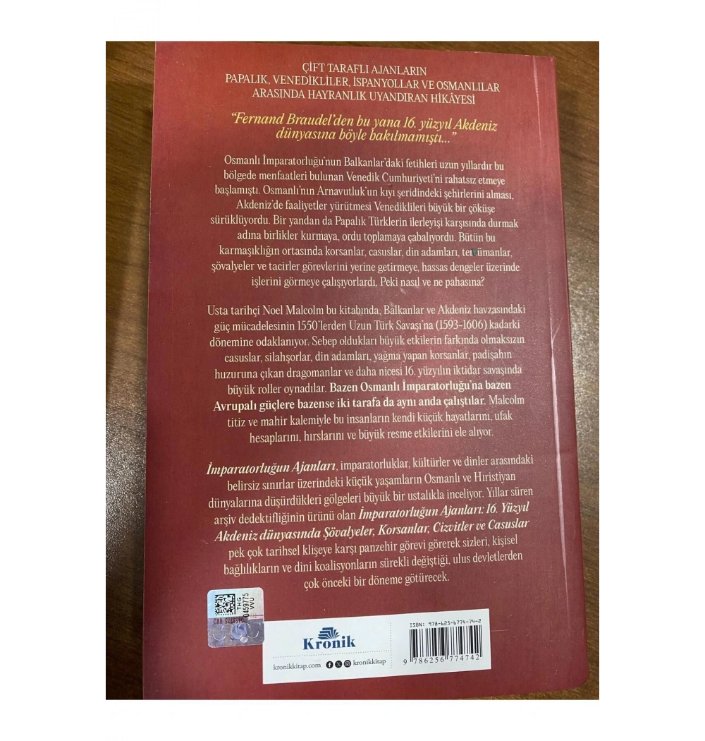 İmparatorluğun Ajanları  Kronik