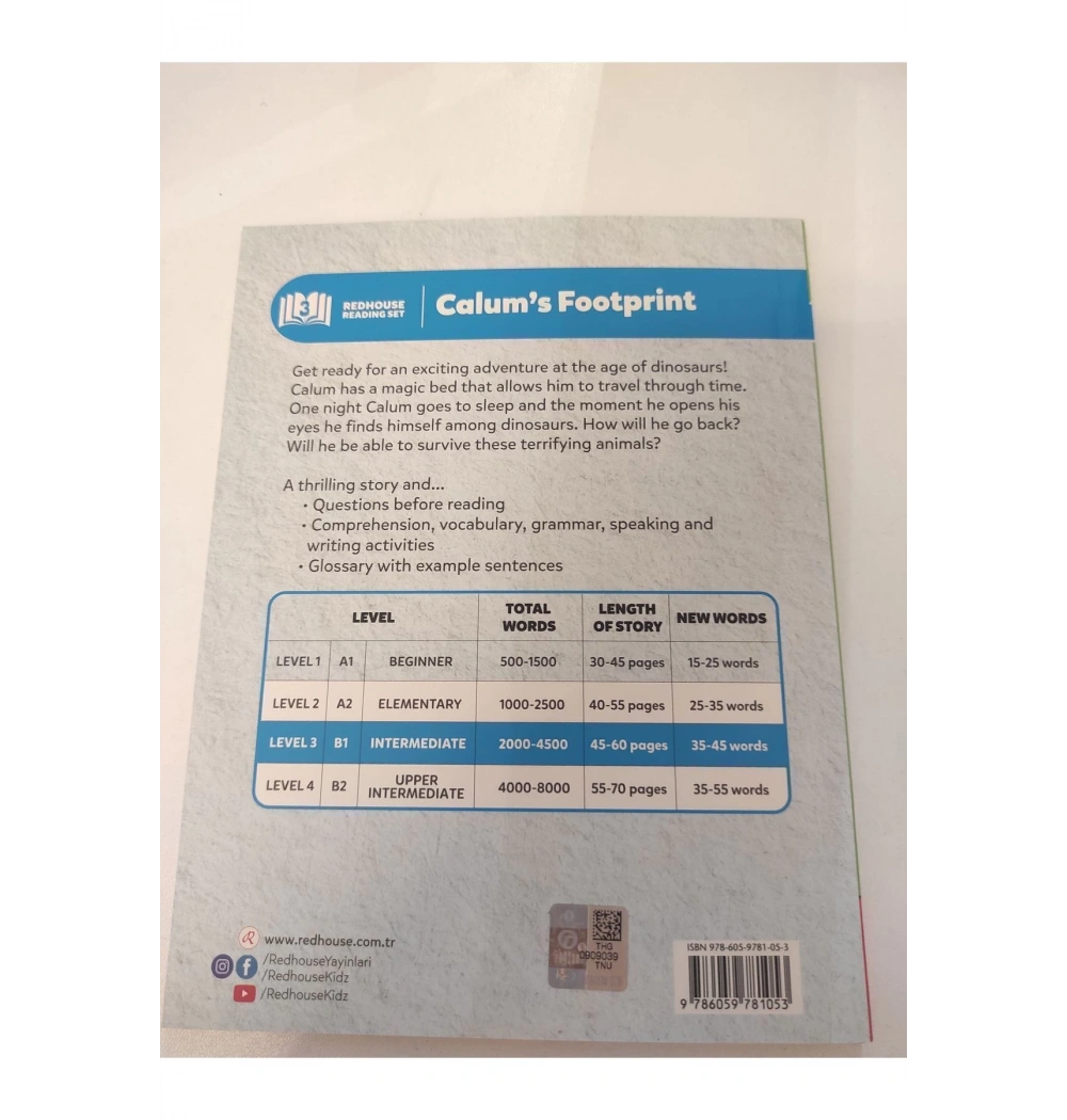 Calums Footprınt  İngilizce Hikaye  Redhouse