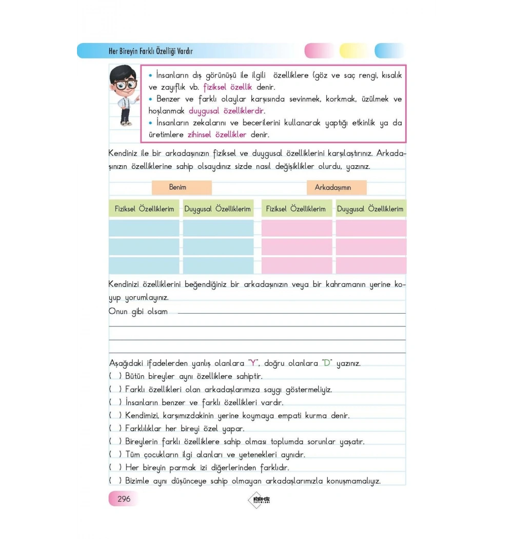 4.Sınıf Gümgüm Tüm Dersler Başarı Defterim  Düşün Çöz Yayınları