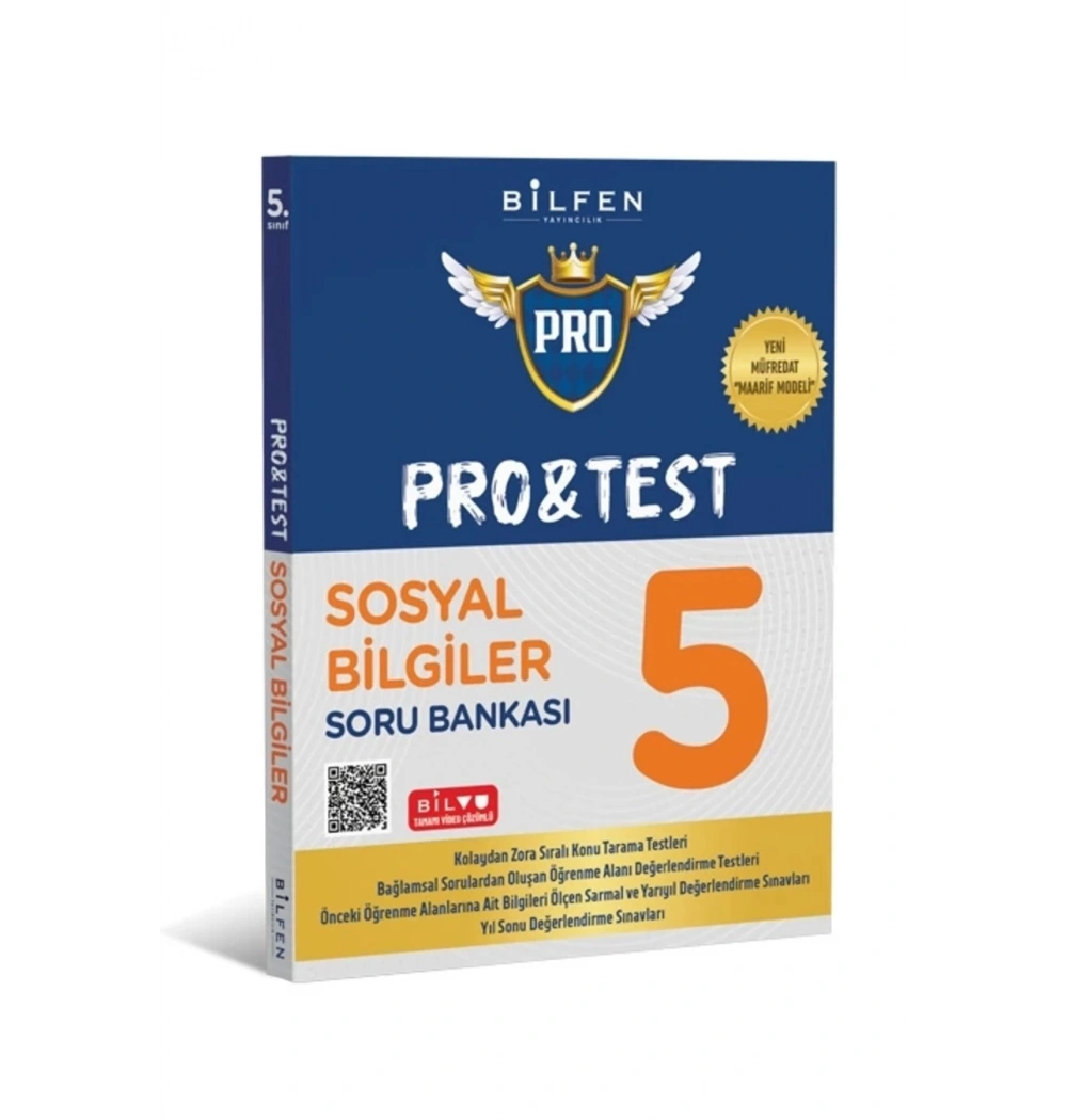 Bilfen 5.Sınıf Sosyal Bilgiler Pro Test Soru Bankası