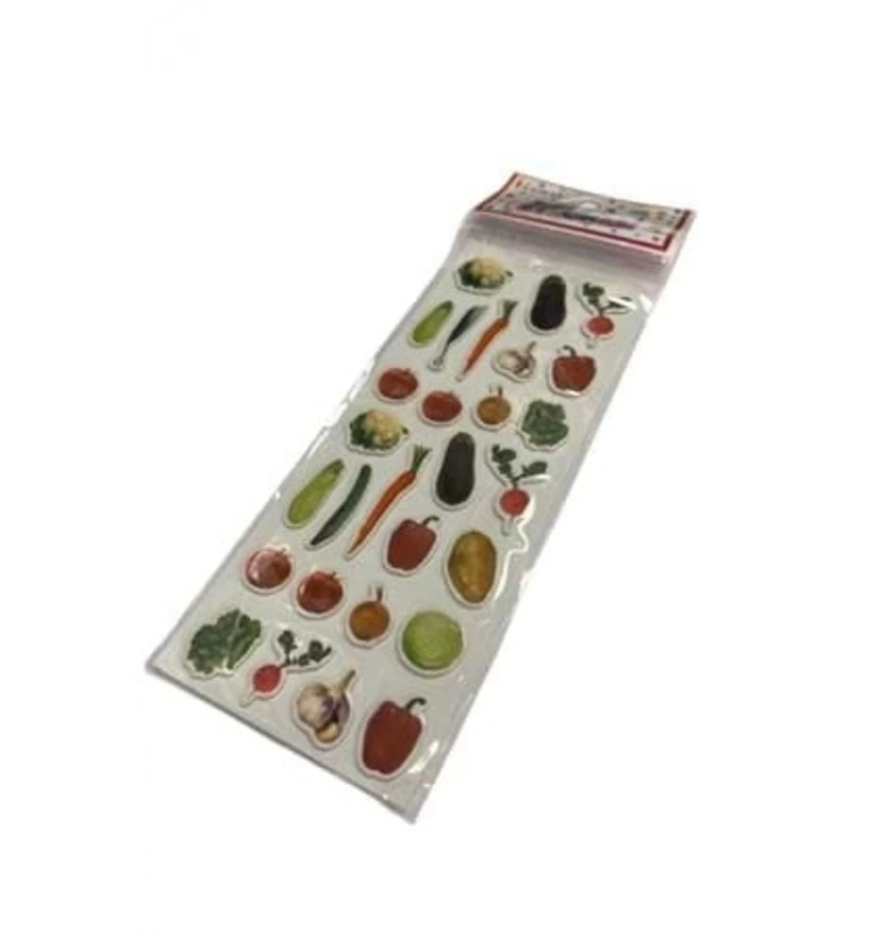 Ticon.Tps-010/5.Puffy Sticker Sebze Kod:348941