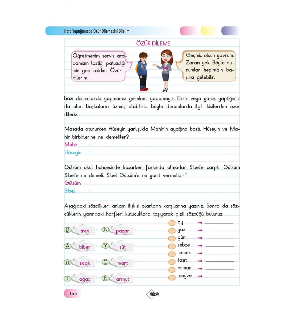 3.Sınıf Gümgüm Tüm Dersler Başarı Defterim  Düşün Çöz Yayınları