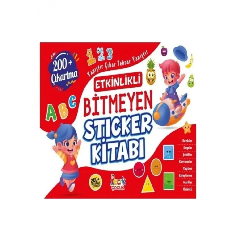 Etkinlikli Bitmeyen Stıcker Kitabı  Bıcırık