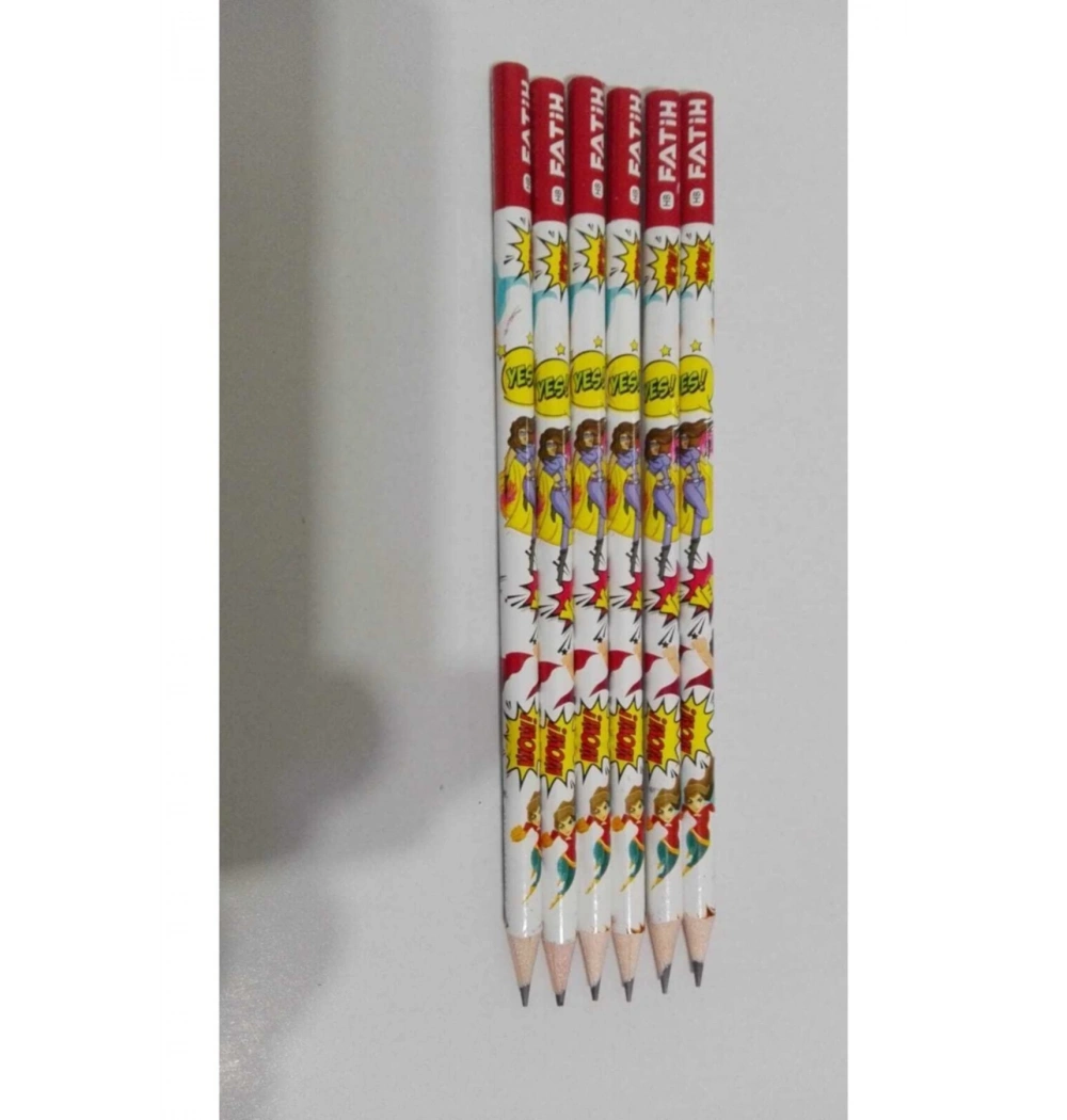 Fatih Süper Kahramanlar Kurşun Kalem Fa17730Kl0072