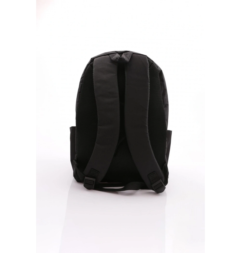 Slazenger Pvc Detaylı Black Sırt Çantası 24039 Me Çanta