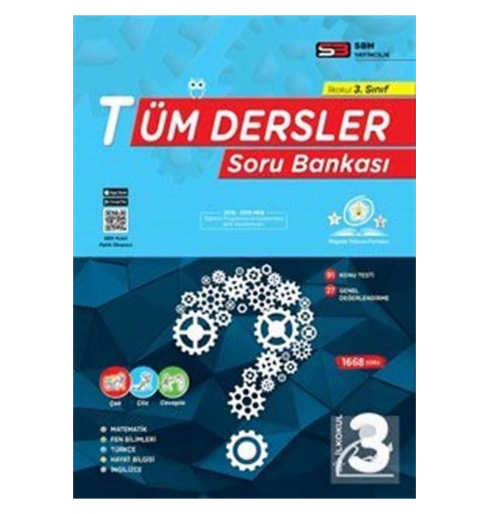 Sbm 3.Sınıf Tüm Dersler Soru Bankası
