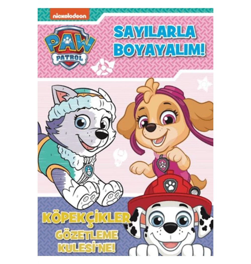 Sayılarla Boyayalım Paw Patrol  Beta Kıds