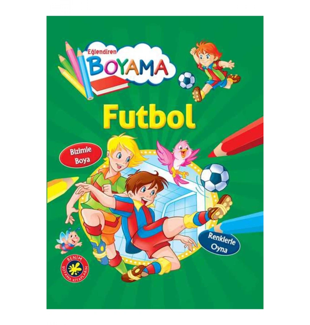Futbol Boyama Kitabı Parıltı