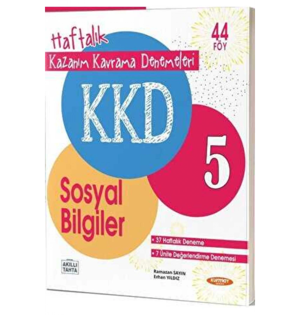 Kurmay 5.Sınıf Sosyal Bilgiler Haftalık Kazanım Kavrama Denemeleri 40 Föy