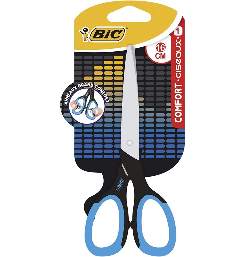 Bıc Comfort Classıc Makas 16 Cm 1Li Blister Asorti (Pembe/Mavi) 9262811
