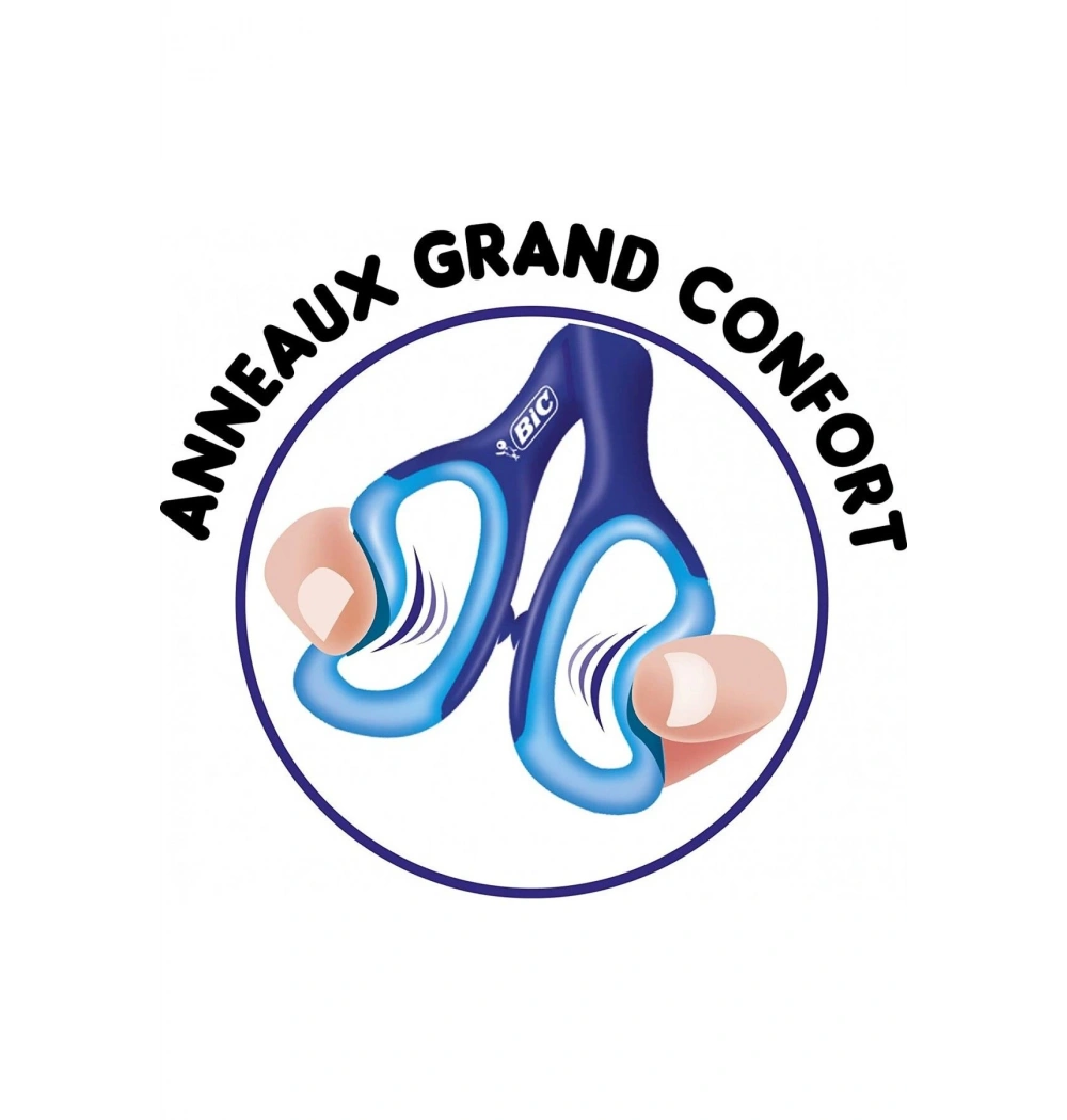 Bıc Comfort Classıc Makas 16 Cm 1Li Blister Asorti (Pembe/Mavi) 9262811