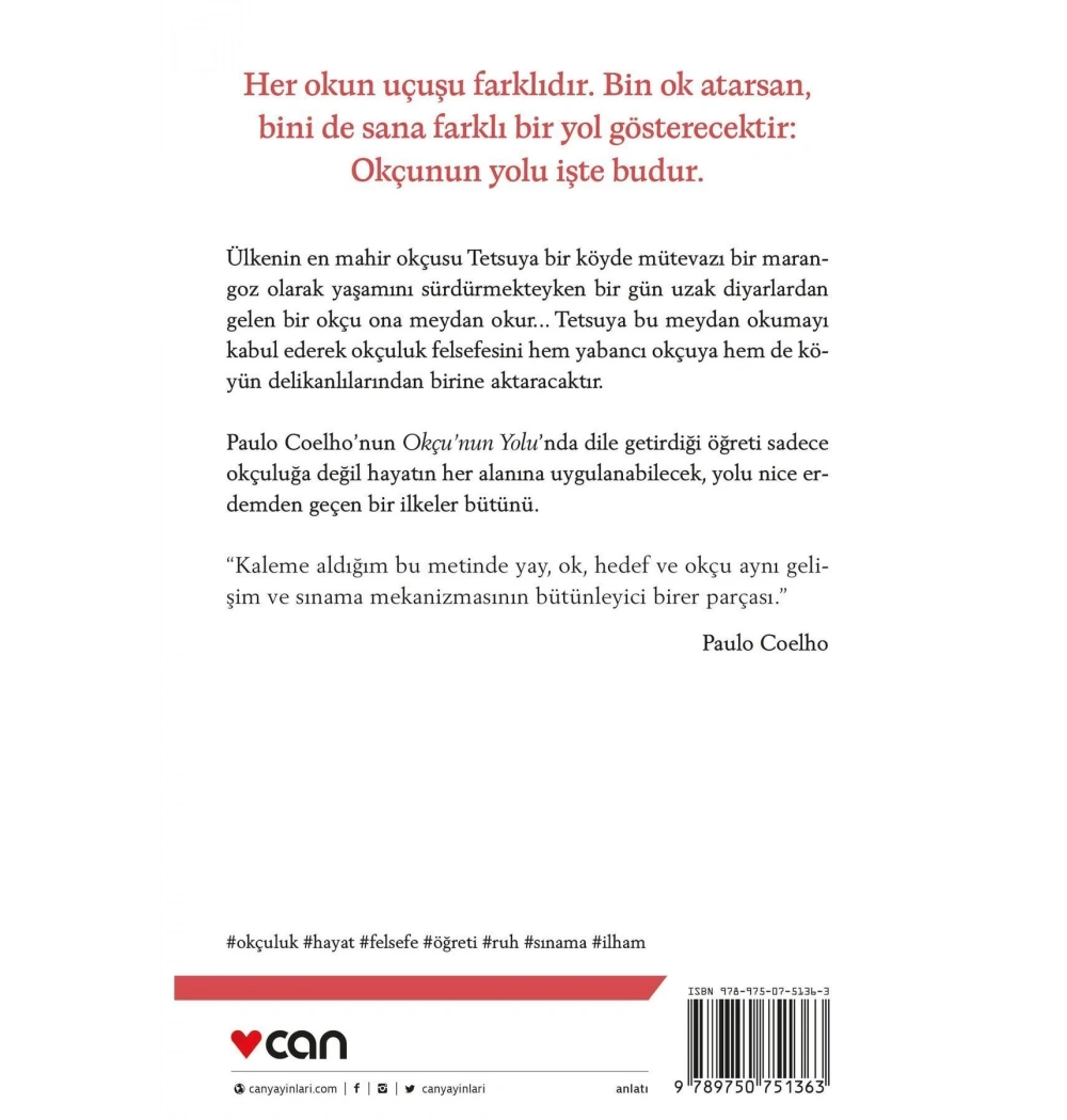 Okçunun Yolu  Paulo Coelho  Can Yayın