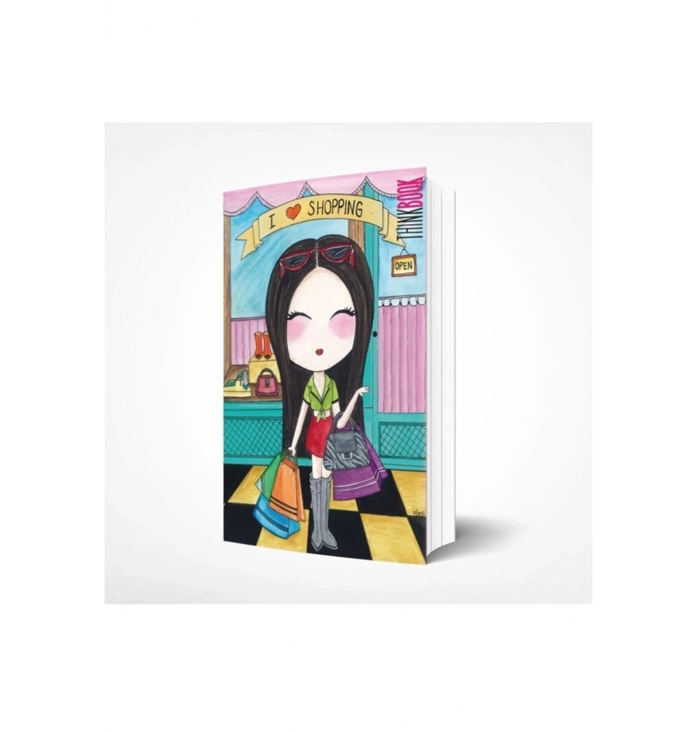 Thinkbook Sert Kapak Defter Noktalı Alışveriş Pörsi