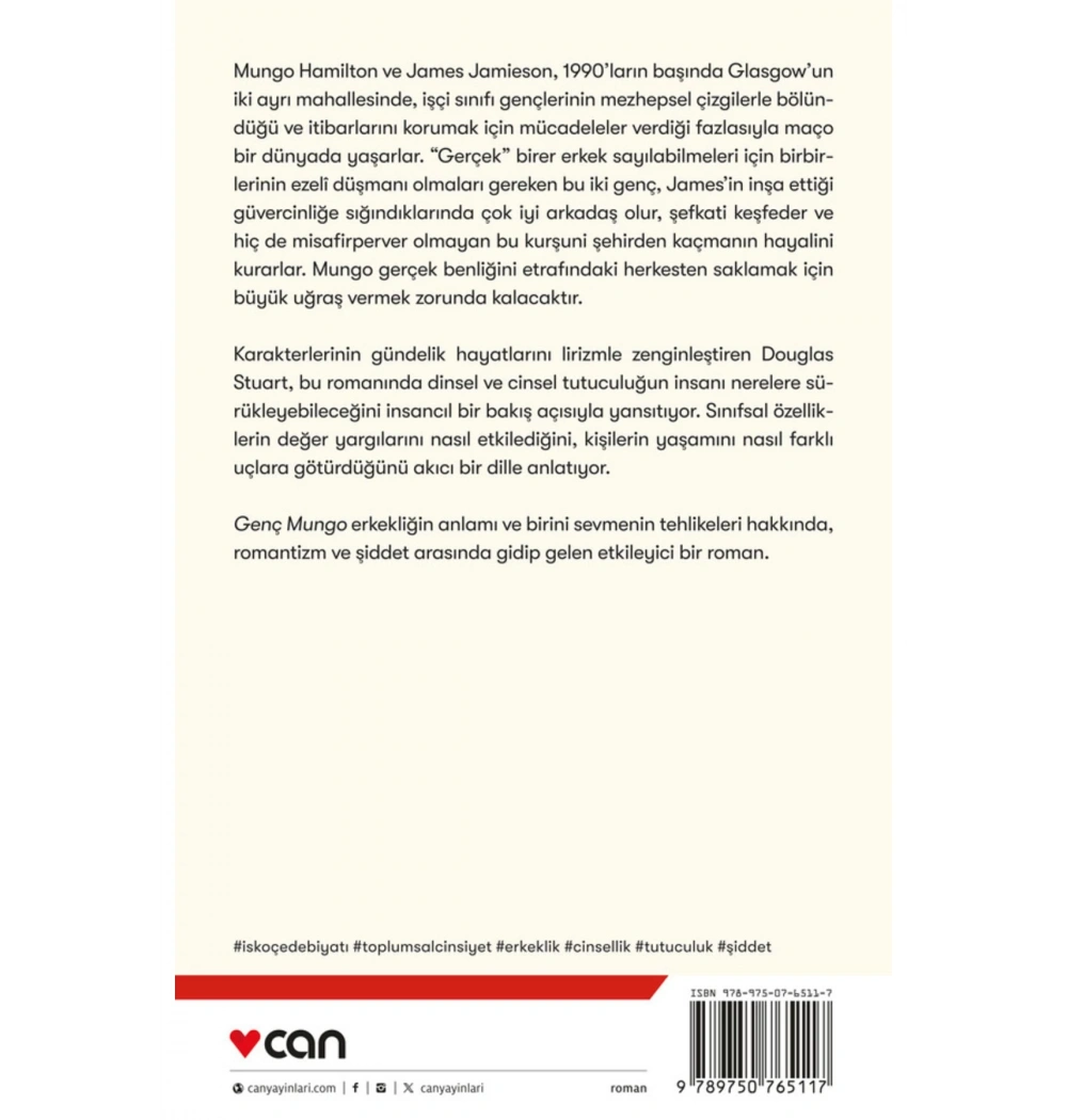Genç Mungo  Douglas Stuart  Can Yayın