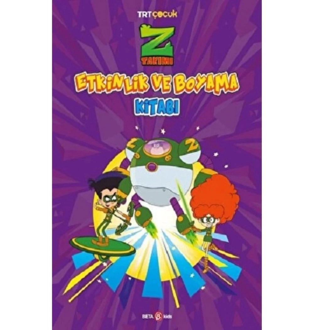 Z Takımı Etkinlik Boyama Kitabı
