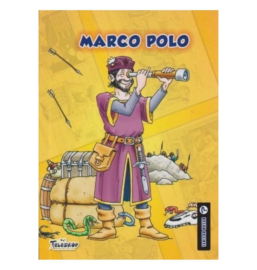 Marco Polo Tanıyormusun Ciltli Çizgi Roman Teleskop Yayınları