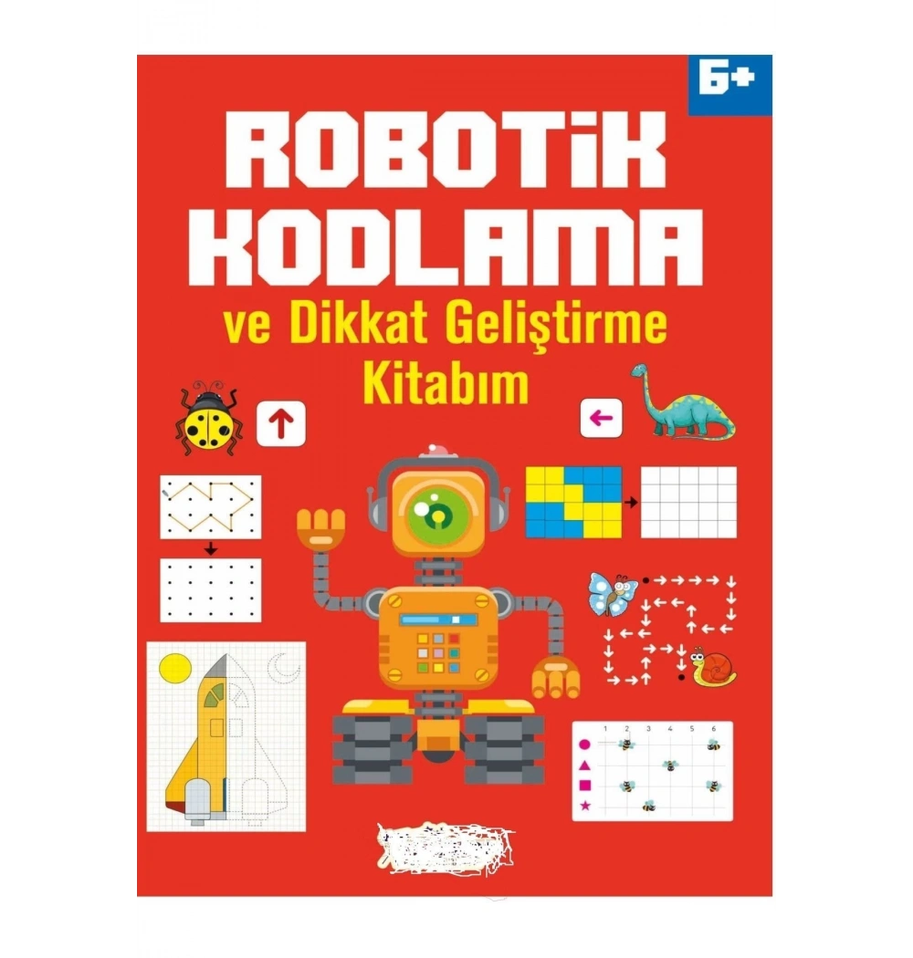 Robotik Kodlama Ve Dikkat Geliştirme Kitabım 6+ Yaş    Teleskop