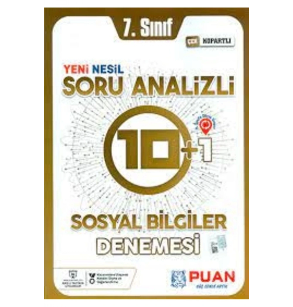 Puan 7.Sınıf Sosyal Bilgiler 10+1 Denemesi