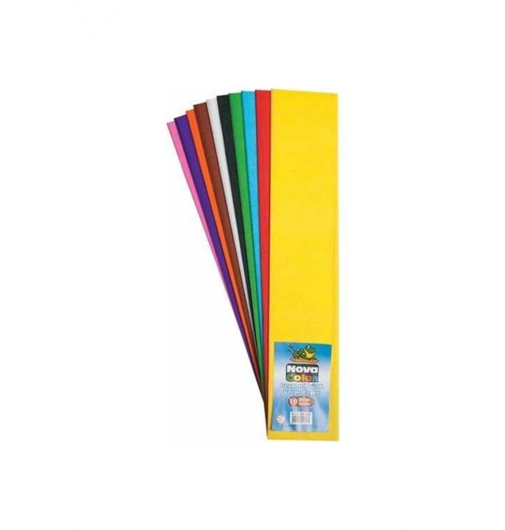 Nova Color Grapon Kağıdı 10 Karışık Renk  Nc-338