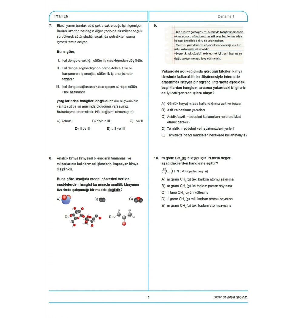 Tyt Türkçe 10 En Deneme Video Çözümlü