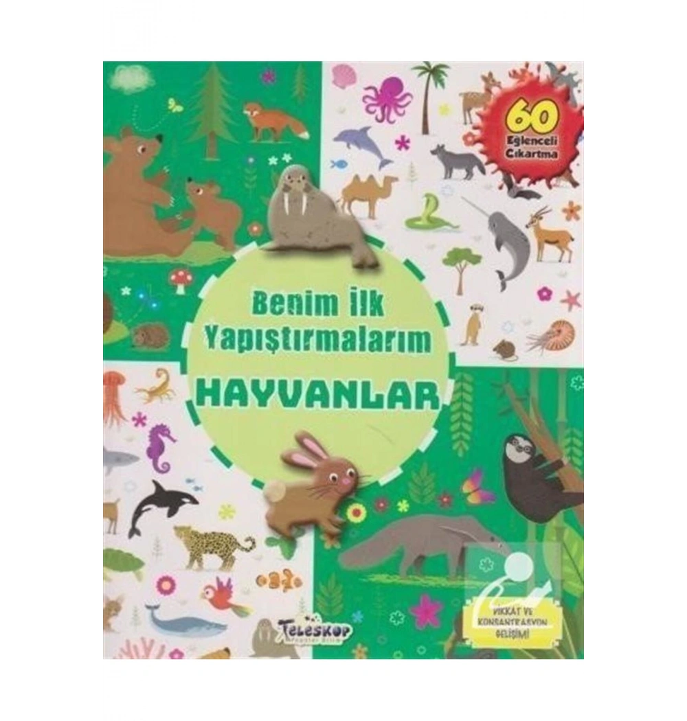 Benim İlk Yapıştırmalarım Hayvanlar Teleskop