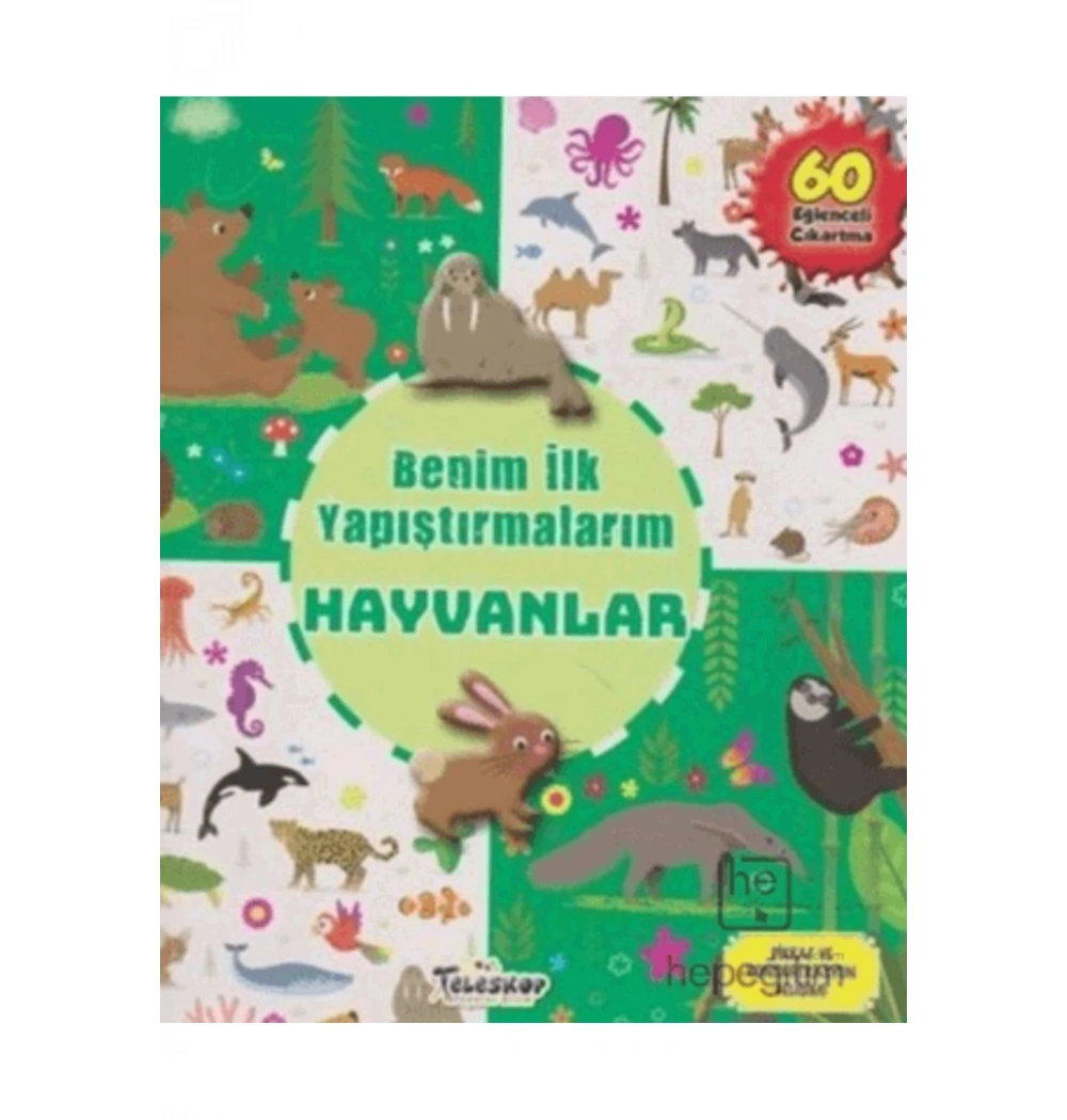 Benim İlk Yapıştırmalarım Hayvanlar Teleskop