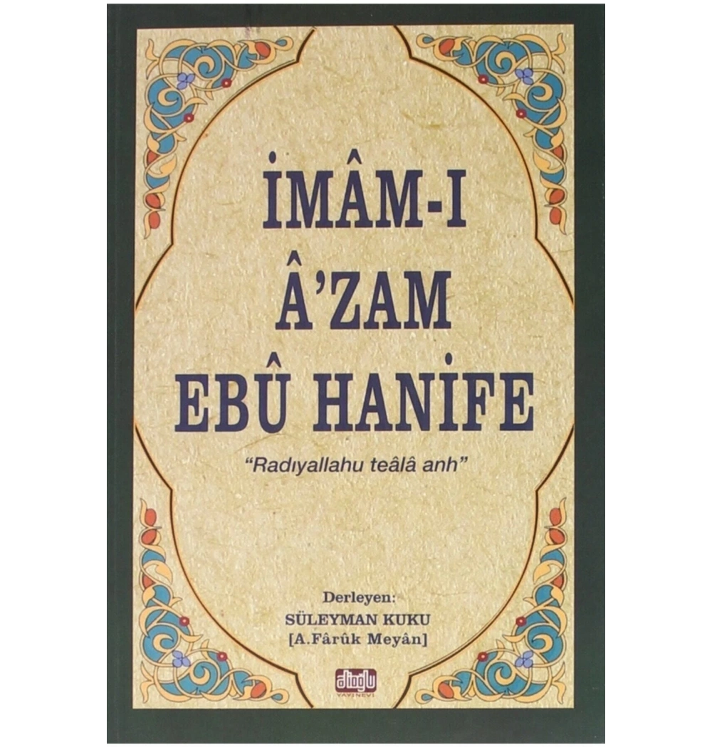 İmamı Azam Ebu Hanife Cep Boy Faruk Meyan  Çeşme