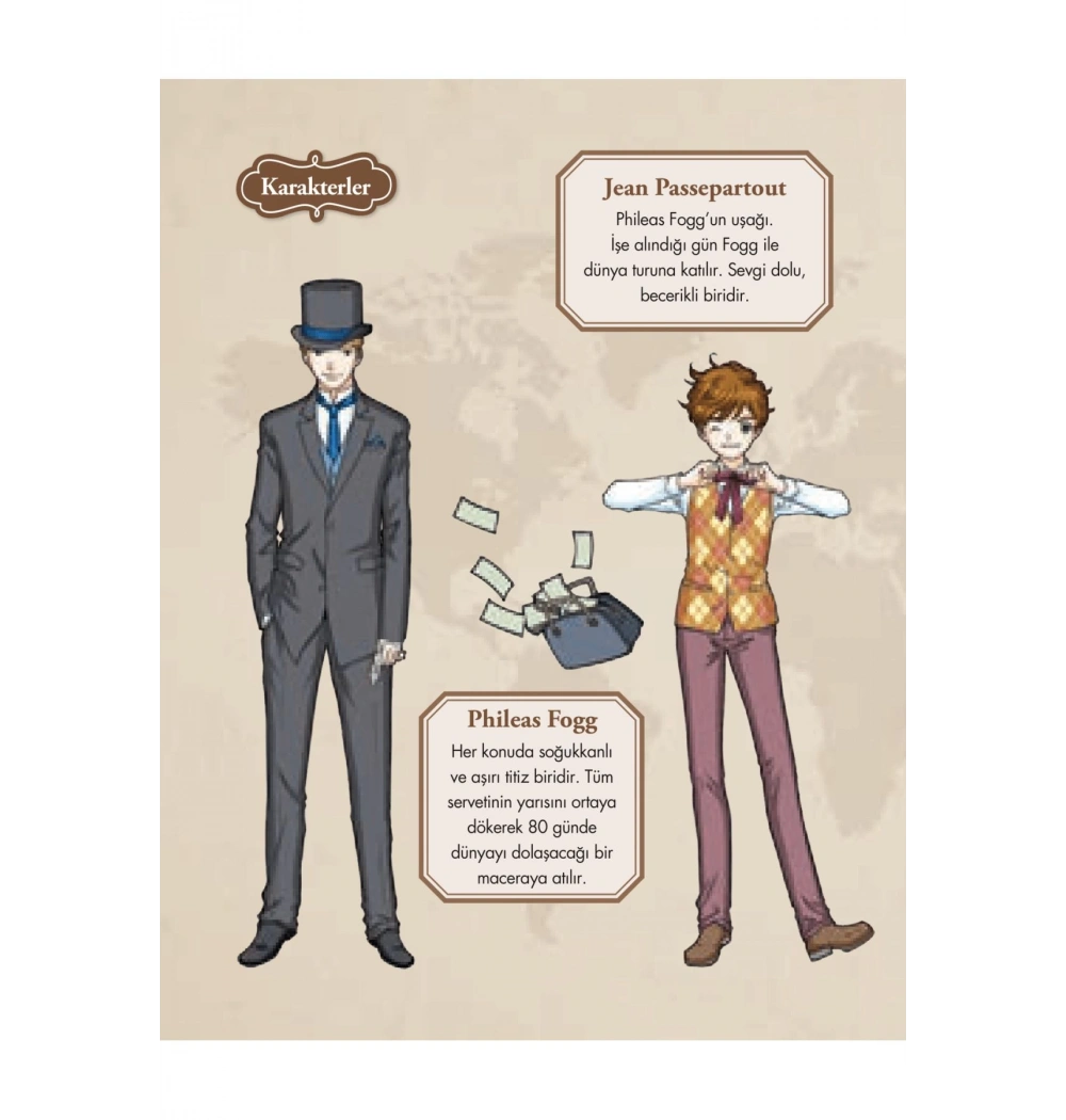 80 Günde Dünya Turu Çizgi Roman  Doğan Çcuk