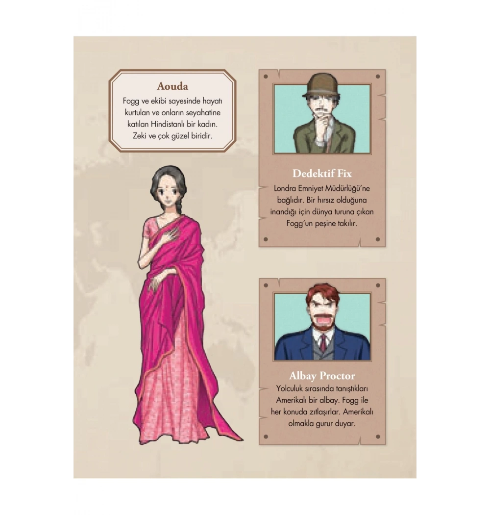 80 Günde Dünya Turu Çizgi Roman  Doğan Çcuk