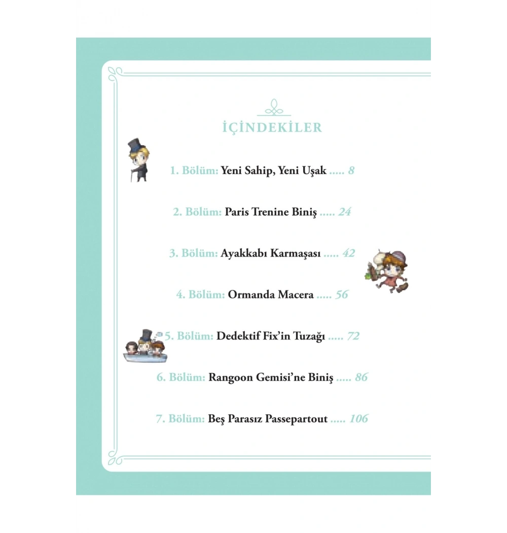 80 Günde Dünya Turu Çizgi Roman  Doğan Çcuk