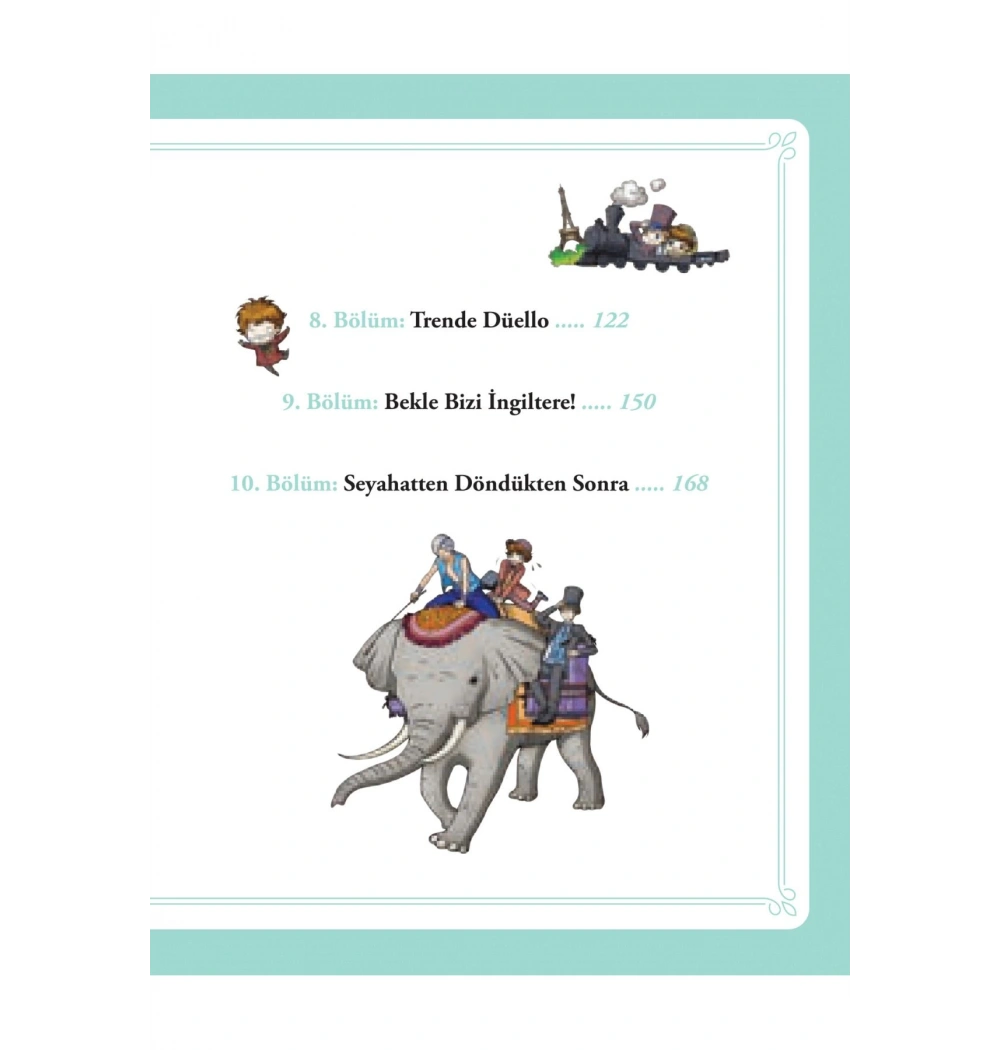 80 Günde Dünya Turu Çizgi Roman  Doğan Çcuk