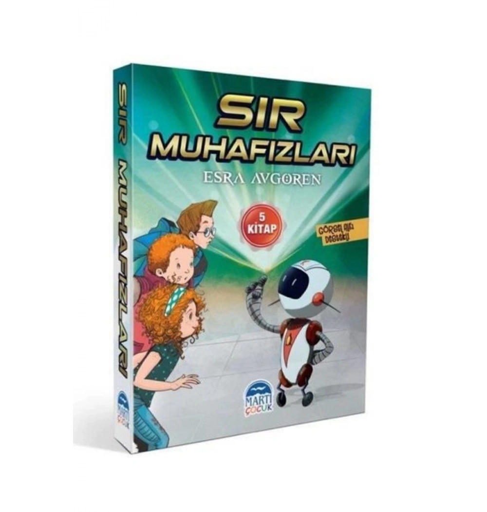 Sır Muhafızları 5 Kitap Set Esra Avgören  Martı Çocuk