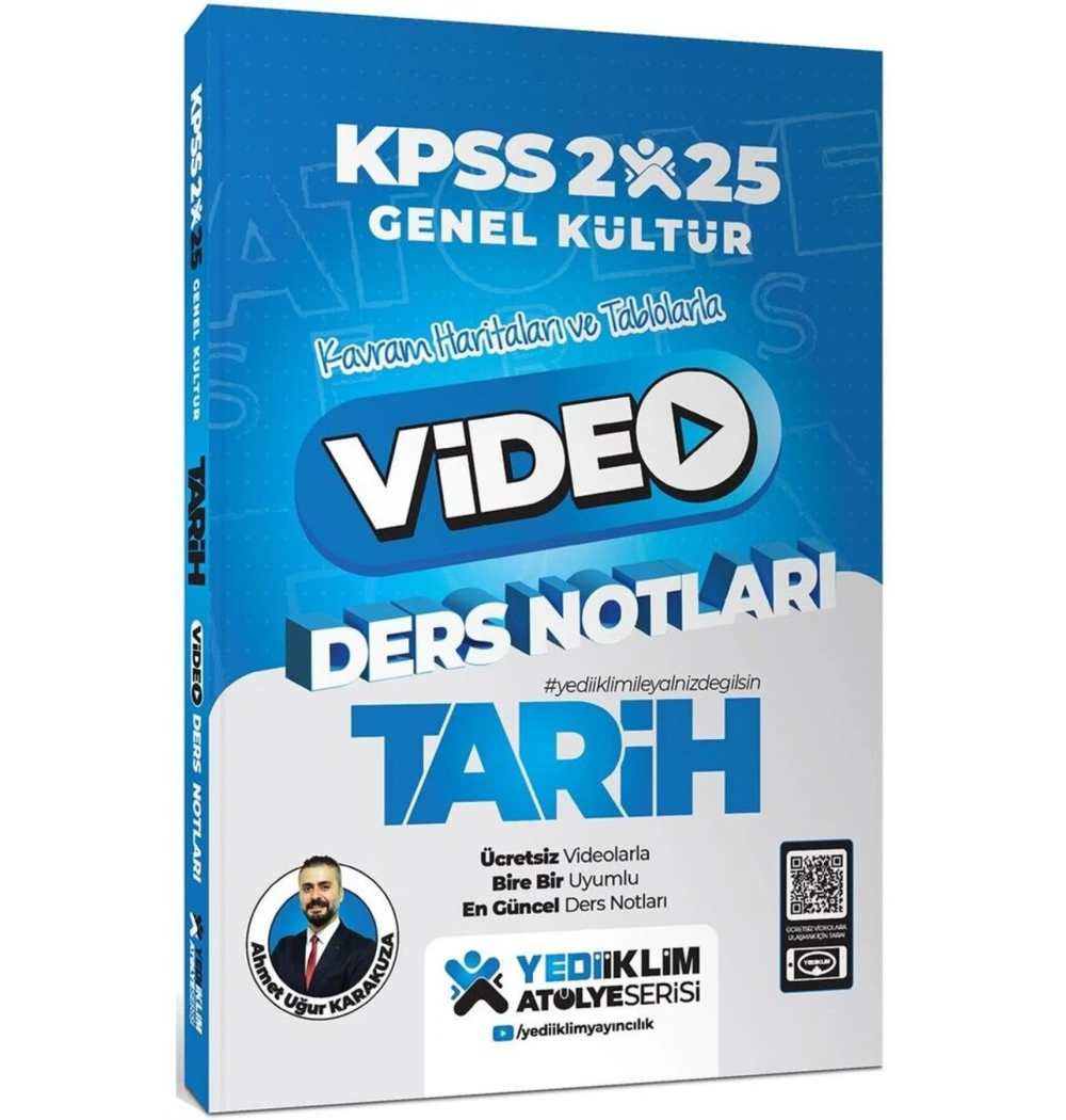 Kpss 2025 Gk Tarih Video Ders Notları Kavram Haritaları Ve Tablolarla Yediiklim