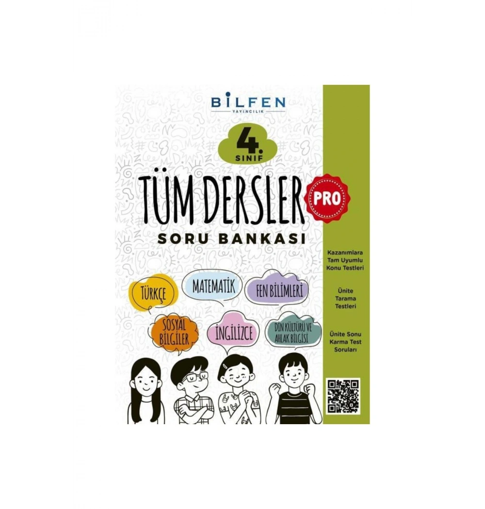 Bilfen 4.Sınıf Pro Tüm Dersler Pro Soru Bankası