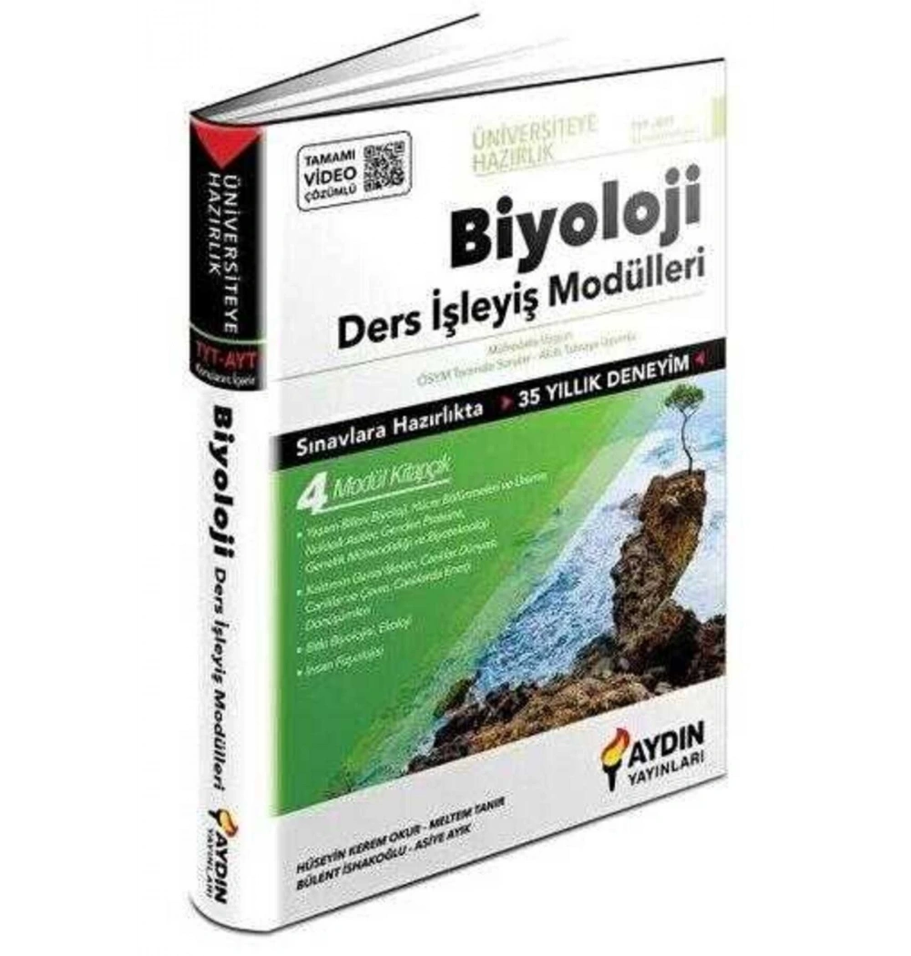 Aydın Tyt Ayt Biyoloji Ders İşletiş Modülleri Set