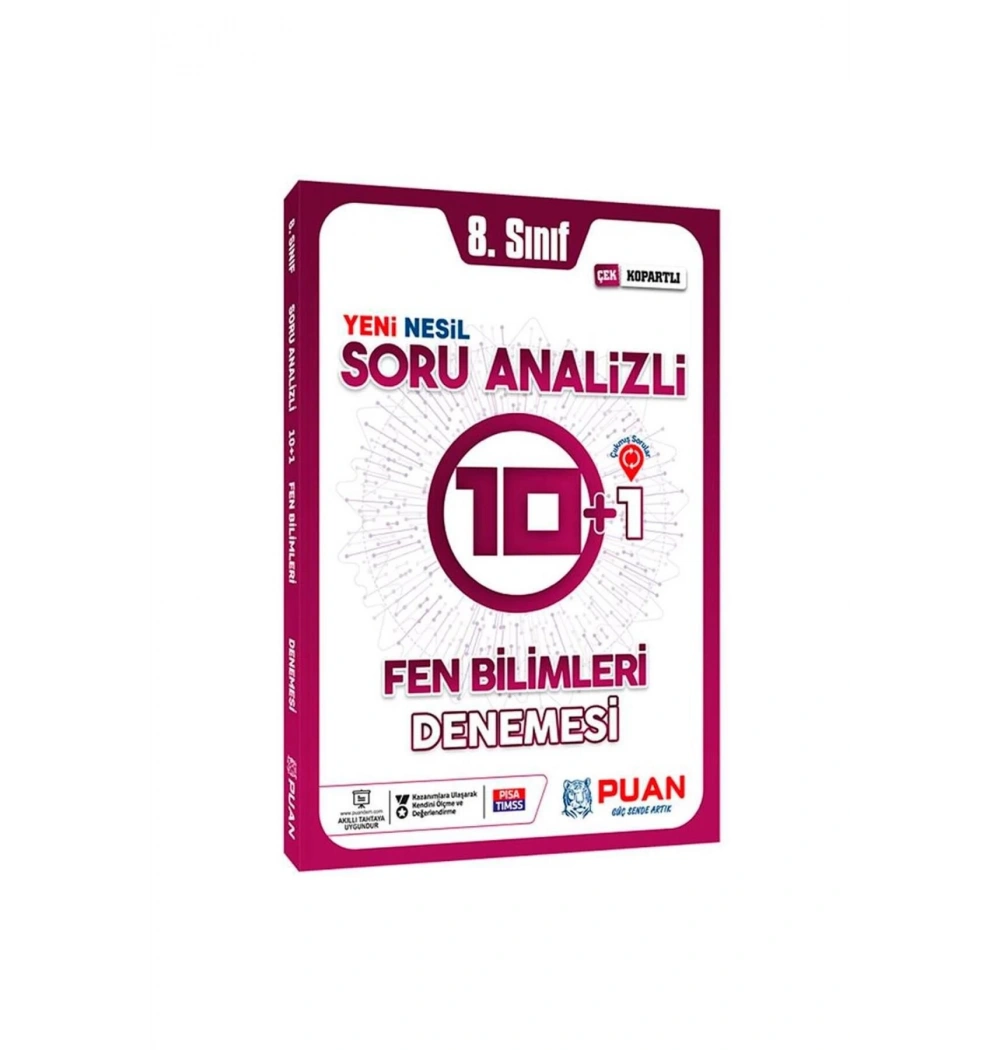 Puan 8.Sınıf Fen Bilimleri 10+1 Denemesi