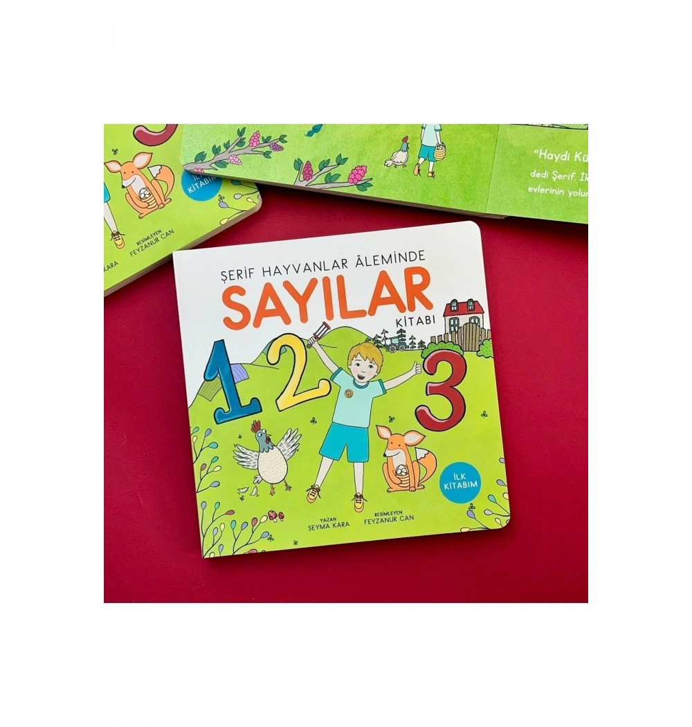 Sayılar Kitabı 3 Şerif Hayvanlar Aleminde  Uçan Kitap